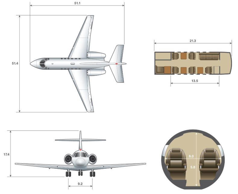 jet Beechcraft Hawker 800 B
